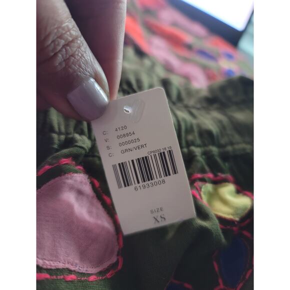 Anthropologie Embroidered Maeve Mini Skirt - New XS - Picture 3 of 4